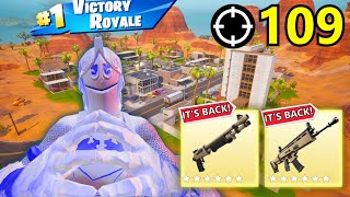 RANKED OG Fortnite Reload | High Kill Gameplay | Keyboard And Mouse | 109 Kills