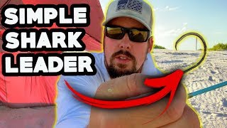 How to make a SHARK RIG for surf fishing from the beach!