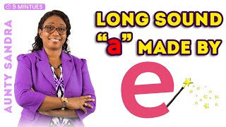 Long sound a made by Magic e | Learning to Read and Spell | Phonics | Blending Letter Sounds