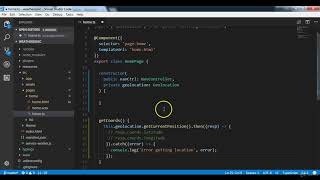 8.How To Use Ionic Native Geolocation Plugin