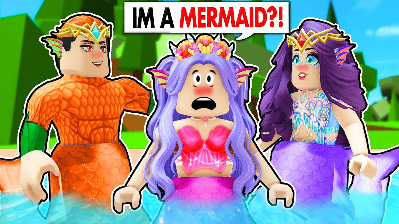 Mermaid Princess Finds Her Real Family Roblox Mermaid Story Go It