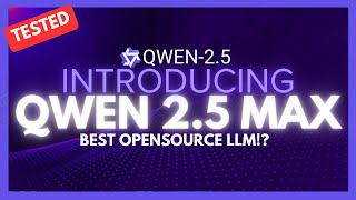 Qwen-2.5 Max: NEW Opensource LLM BEATS Deepseek-v3 \u0026 R1? (Tested)