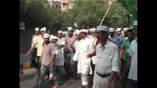 Arvind Kejriwal at New Delhi Vidhan Sabha For Nomination Signature