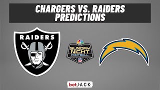 Sunday Night Football Picks: Chargers vs. Raiders Predictions- NFL Week 18 Picks & Odds