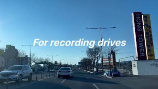 [4K] 따스한 날 광주 드라이브 Driving in Gwangju, Korea on a warm day. | Lofi Type Beat