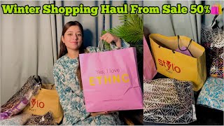 Winter Shopping Haul🛍️From Sale 50% With Affordable Prices🥰