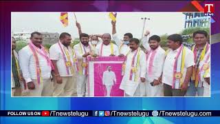 Huzurabad Kuruma Community Perform Palabhishekam To CM KCR Portrait | T News