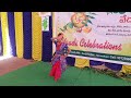 pranavalaya song dance performance by samanvitha ssr senior secondary school ugadi celebrations