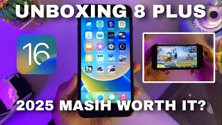 Unboxing iPhone 8 Plus di 2025 Test Main Game PUBG 60 Fps IOS 16