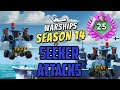 Boom Beach Warships Season 14 Rank 25 Attacking with Seekers