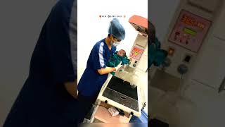 new born baby 🥰💞👩‍⚕🩺 2.6kg normal delivery. #doctor #ytshorts #shortsvideo #viralshort #shorts