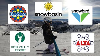 Skiing all IKON RESORTS in UTAH plus review and ranking included!