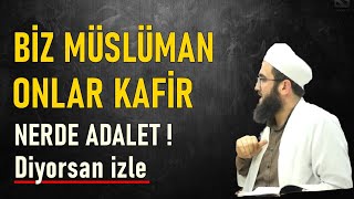 BİZ MÜSLÜMAN BİR YERDE DÜNYA YA GELDİK ONLARDAN ŞANSLI DEĞİLMİYİZ ? diyorsan izle/Musab Aztekin Hoca