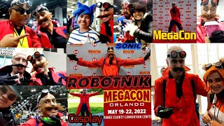 Sonic Movie 2: Dr Robotnik Cosplay At MegaCon Orlando 2022 Experience!