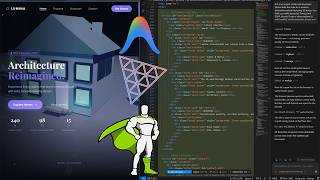 I Created 3D Animation Website with THREEJS GSAP using AI (ASMR, No Talking)