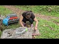 timelapse genius girl repairing agricultural machines and motorbikes genius girl