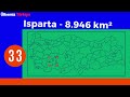türkiye nin yüzölçümü yüzölçümü en büyük İller 81 İl büyüklüklerine göre sıralı en küçük İller