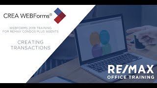 CREA WEBForms 2019-Creating Transactions