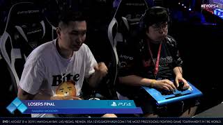 EVO2019 - JWong (Tam Tam) vs Infiltration (Genjuro) - Samurai Shodown Losers Final