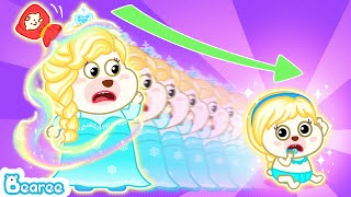 Baby Potion | Elsa Mom Turned Into a Baby | Elsa Mom Cartoon | Bearee Family Sto