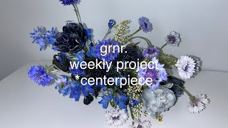 [flower design]여름 센터피스/centerpiece/꽃꽂이/꽃집일상