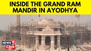 Ram Mandir Ayodhya | Exclusive Visuals Of Ram Temple At Ram Janmabhoomi In Ayodhya | N18V | News18