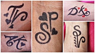Alphabet S A Tattoo Subscriber Request Pinky Vlogs