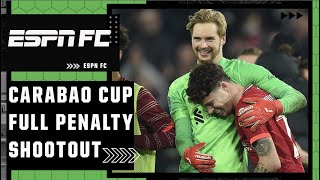 FULL PENALTY SHOOTOUT! Liverpool vs. Leicester City 🍿 🔥 | ESPN FC