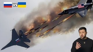 Shock the World! First Russian F-16 and SU-57 Air Battle Look What Happened!!