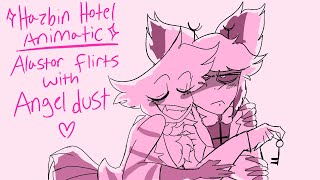 Alastor flirts with angel dust {hazbin hotel animatic}