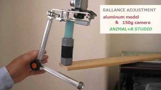 DIYcamera stabilizer 150gcamera ballance adjustment