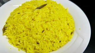 [ YELLOW RICE ] Recipe Video 438th Malabar Rice Manja Choru @YazusCrazycuisine