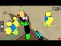 i played mm2 as a super tiny cute noob… and i met my family gameplay