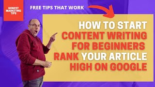 How To Start Content Writing For Beginners (On Page SEO Ultimate Guide)