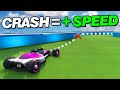 I played a Trackmania Cup where Crashing is Faster?