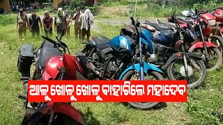 ଆଳୁ ଖୋଳୁ ଖୋଳୁ ବାହାରିଲେ ମହାଦେବ_News4Odisha