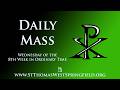 Daily Mass Wednesday, May 27, 2026