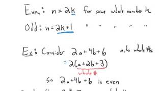 1.4 Proving Conditional Statements