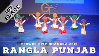 Rangla Punjab - First Place Junior Category @ Flower City Bhangra 2019
