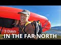 3-Day Wild Camping, Packrafting & Fishing Adventure | Abisko, Sweden's Far North