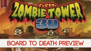 Zombie Tower 3D Board Game - Video Preview