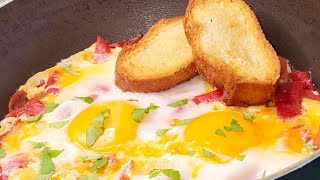 ‼️CENA COMODÍN🃏EN 10 MINUTOS‼️POR✌️€UROS, MI RECETA FAVORITA BIEN RICA Y BARATA😋 con 2 HUEVOS