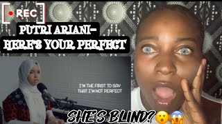 PUTRI ARIANI✨HERE’S YOUR PERFECT | JAMIE MILLER COVER|| REACTION🔥#putriarianireaction #putriariani