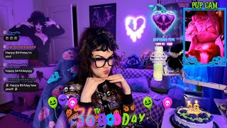 Cake \u0026 Presents for my 36th Birthday! (Birthday Stream Part 1)