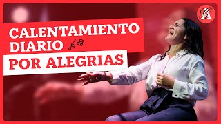 Una rutina de calentamiento para preparar la voz antes de cantar. Escala mayor con mordente superior