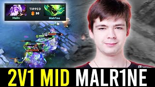 MALR1NE back in pubs, picking his CANCER HERO VIPER 2v1 MID!