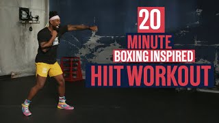 20-Minute Cardio Boxing HIIT: Get in Shape at Home