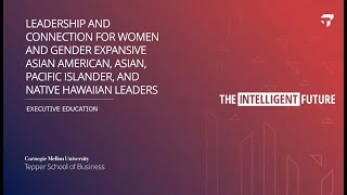 Leadership and Connection for Asian+ Women+ Leaders