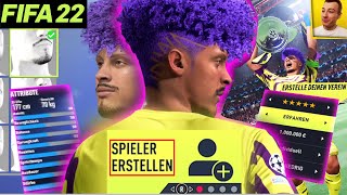 FIFA 22 SPIELER ERSTELLEN und in KARRIERE EINFÜGEN 💎 Eigenen Spieler in Create A Club Tutorial