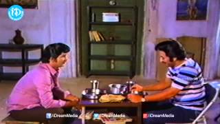 Krishnarjunulu Movie - Sobhan Babu, Krishna, Satyanarayana, Rao Gopal Rao Nice Scene